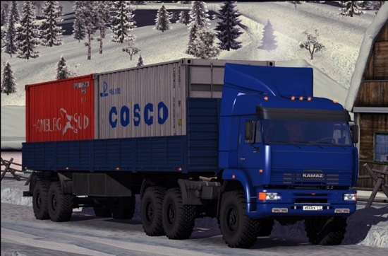 КамАЗ-6460 для Euro Truck Simulator 2