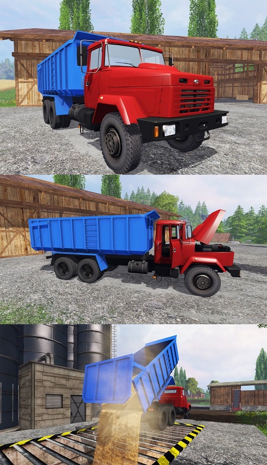 КрАЗ-6130 С4 для Farming Simulator 2015