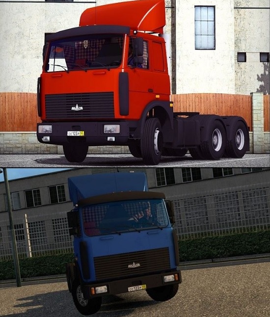 МАЗ-5432 и МАЗ-6422 для Euro Truck Simulator 2