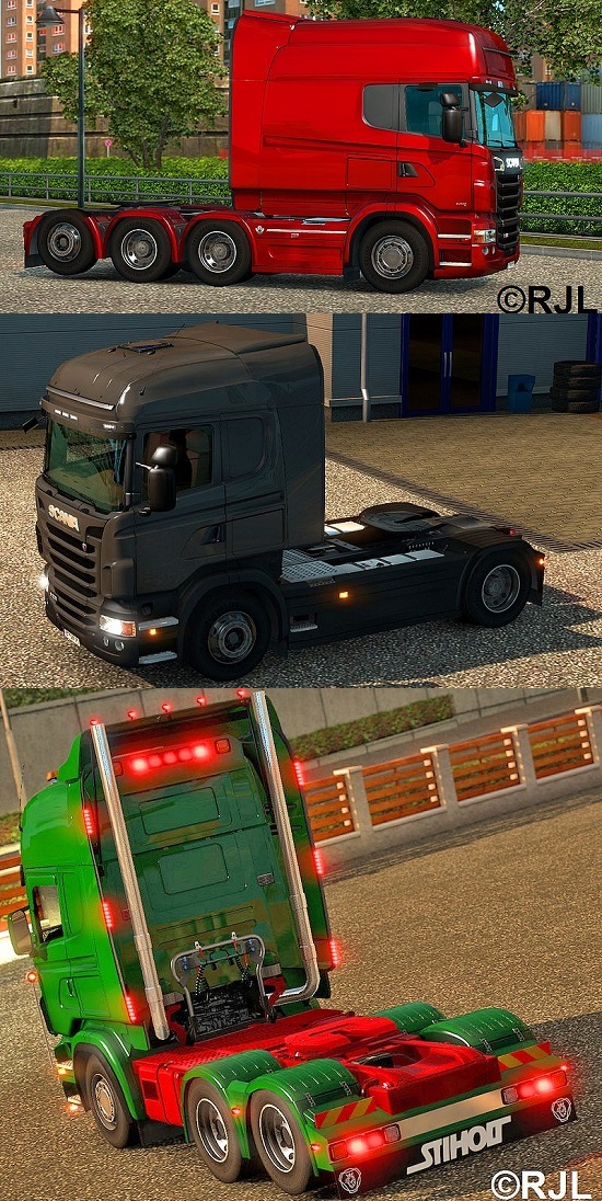 Scania R, Streamline V1.3 грузовик для Euro Truck Simulator 2