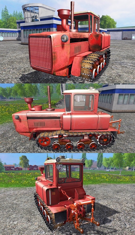 ДТ-175С трактор для Farming Simulator 2015