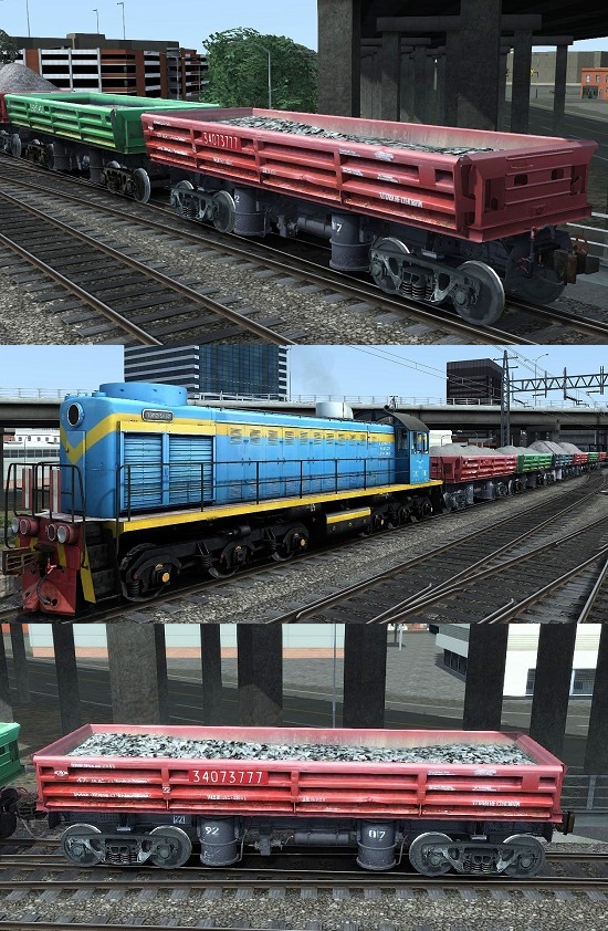 Думпкар пак вагон для Train Simulator 2015