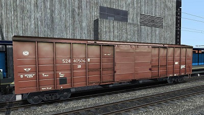 Крытый вагон 11-7038, 1709 для Train Simulator 2015