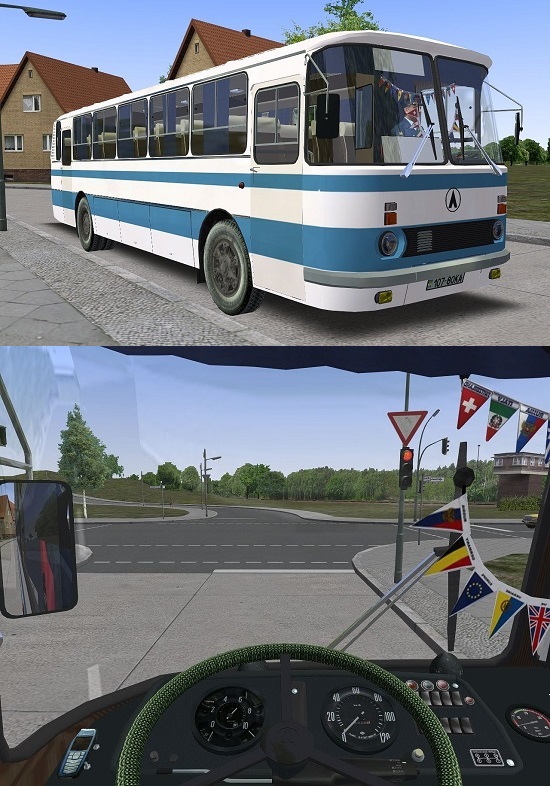 ЛАЗ-699 пак с пасскодами автобус для OMSI 2