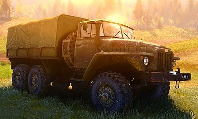 Урал-375, 4320-01 грузовик для Spin Tires