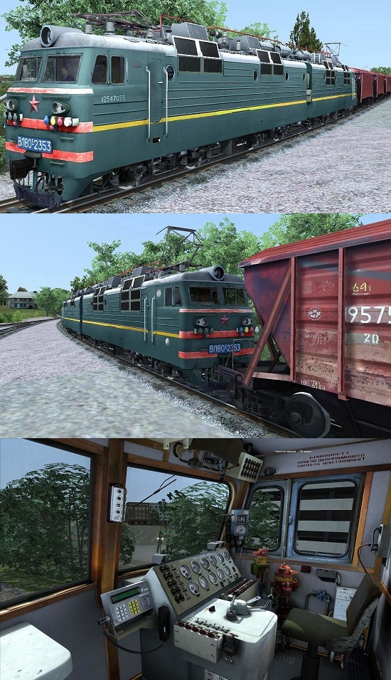 ВЛ80с-2353 электровоз для Train Simulator 2015