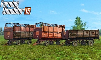 2ПТС 40 v1.0 прицеп для Farming Simulator 2015