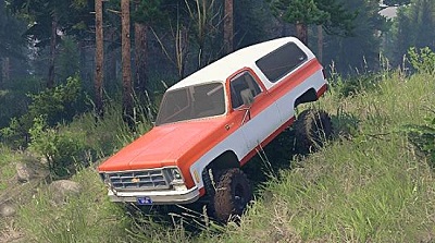 Chevrolet Blazer 1975 v1.0 для Spin Tires