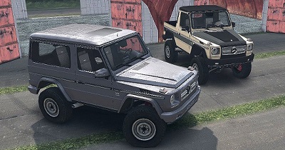 Mercedes G320 CDI v1.0 для Spin Tires