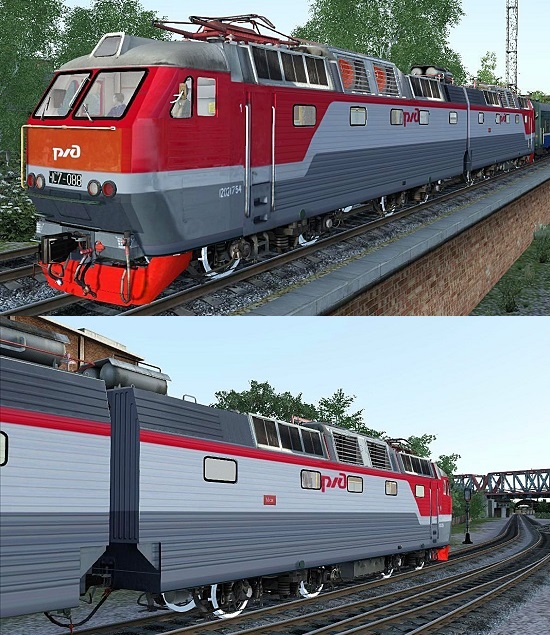ЧС7-088 электровоз для Train Simulator 2015