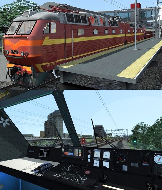 ЧС7-253 электровоз для Train Simulator 2015