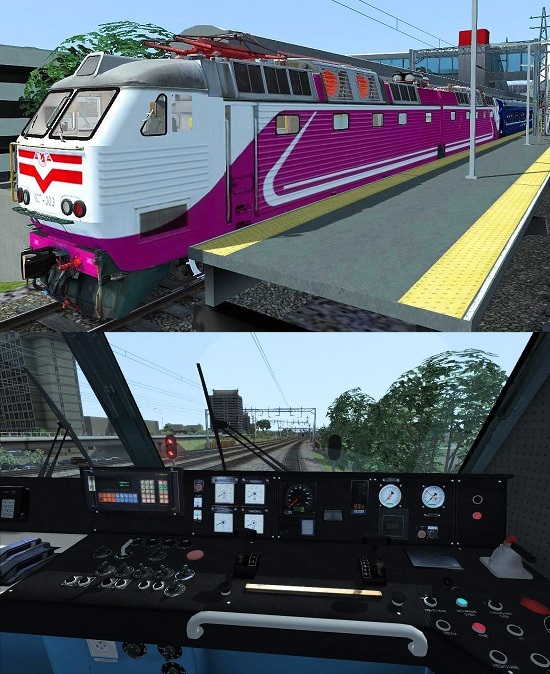 ЧС7-303 электровоз для Train Simulator 2015 