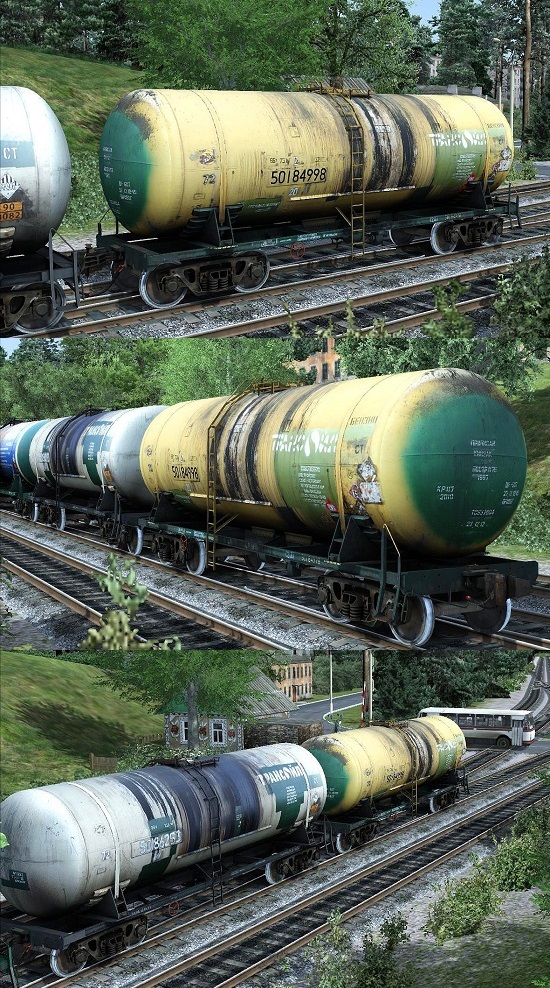 Цистерна 15-150 вагон для Train Simulator 2015