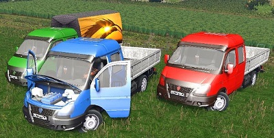 Газель ГАЗ-3302 v1.0 для Farming Simulator 2015