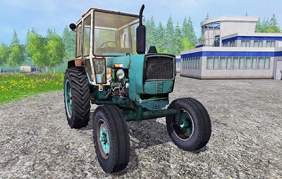 ЮМЗ-6КЛ зелёный трактор для Farming Simulator 2015