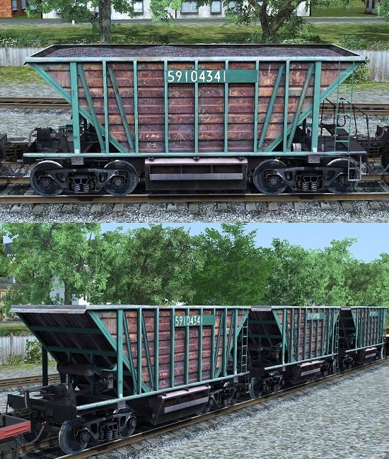 Хоппер 20-480 вагон для Train Simulator 2015