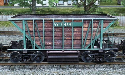 Хоппер 20-480 вагон для Train Simulator 2015