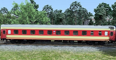 Купейный вагон 61-4179M 02518663 для Train Simulator 2015