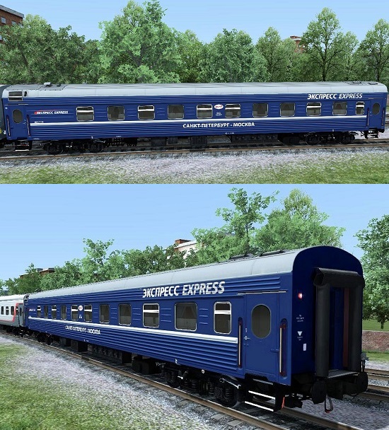Купейный вагон Санкт-петербург для Train Simulator 2015