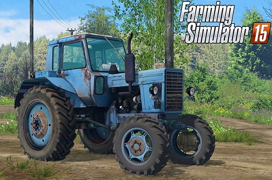 МТЗ 82 Беларус v1.0 трактор для Farming Simulator 2015