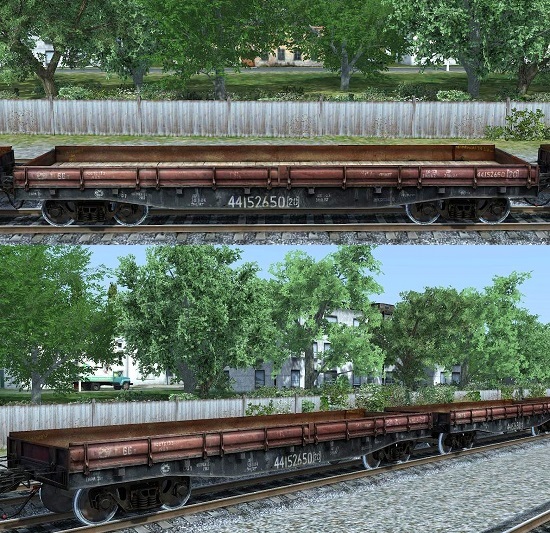 Платформа 13-401 №44152650 вагон для Train Simulator 2015