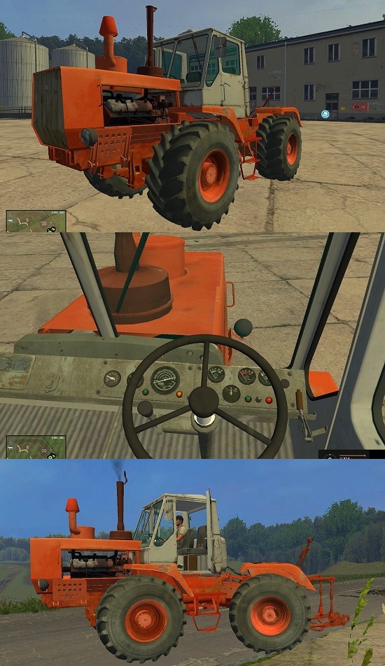 Т-150 v3.0 трактор для Farming Simulator 2015