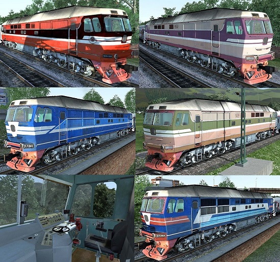 ТЭП70 тепловоз для Train Simulator 2015