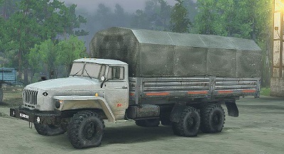 Урал 4320-30(13.04.15.) грузовик для Spin Tires