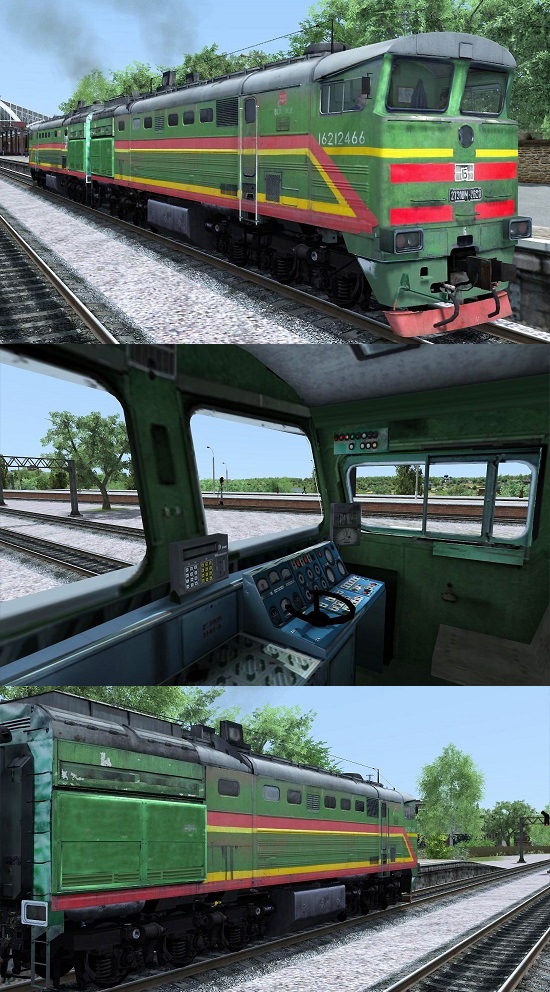 2ТЭ10М 3623 тепловоз для Train Simulator 2015 