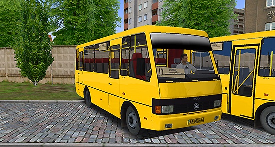 БАЗ А079.17 автобус для OMSI 2