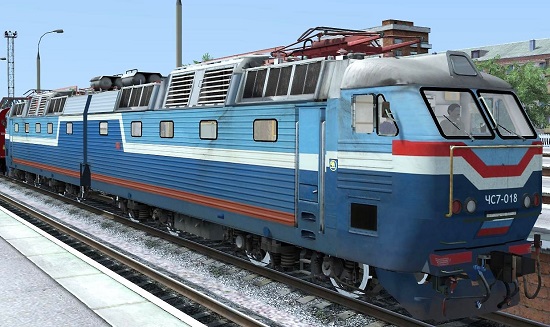 ЧС7-018 электровоз для Train Simulator 2015