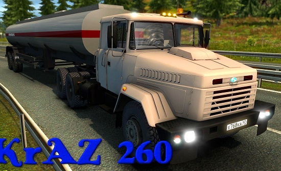 Краз 260 BY ARONSON 1.19 для Euro Truck Simulator 2
