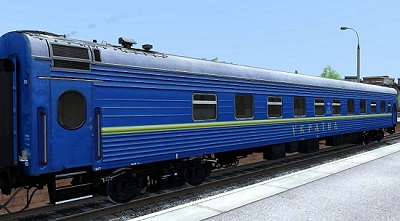 Купейный вагон 61-4179 03382033 для Train Simulator 2015 