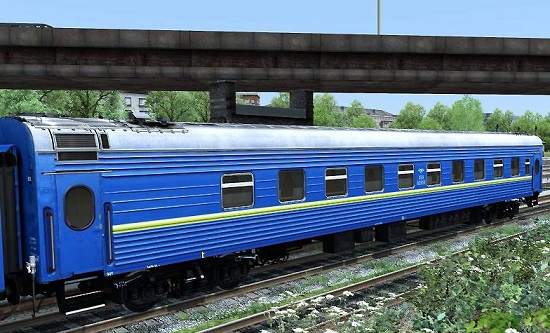 Купейный вагон 61-4179 03882038 для Train Simulator 2015 