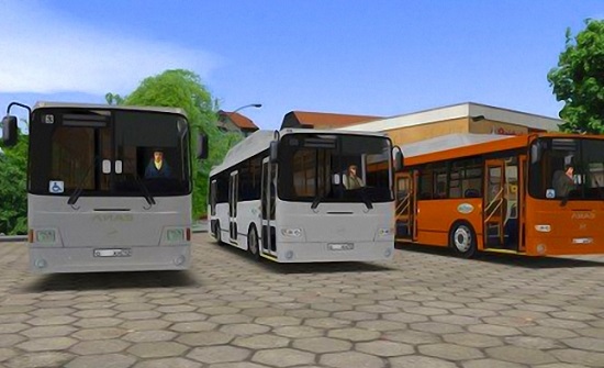 ЛИАЗ-5293.70, 5256.57, 5293.60 автобус для OMSI 2