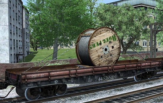 Платформа 13-401 Кабельная катушка для Train Simulator 2015