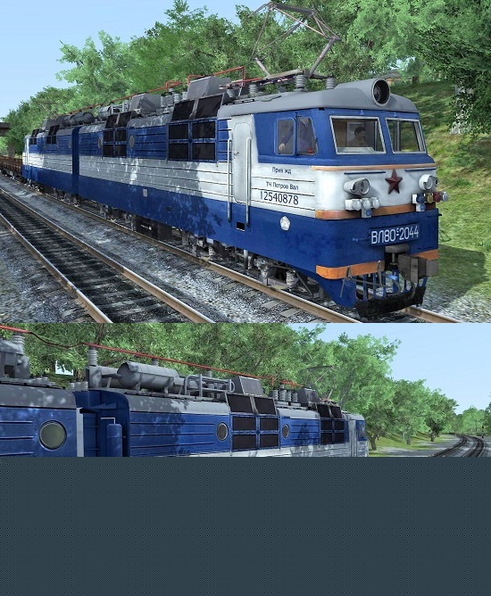 ВЛ80с-2044 электровоз для Train Simulator 2015 