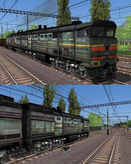 2ТЭ10М 0923 тепловоз для Train Simulator 2015