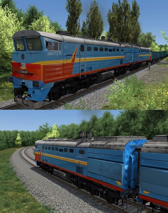 2ТЭ10М 2349 тепловоз для Train Simulator 2015