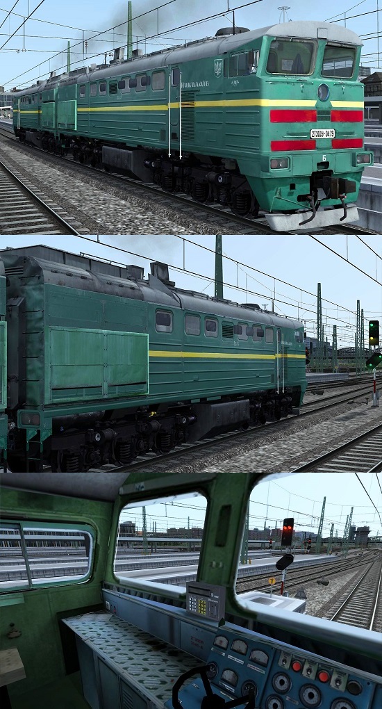 2ТЭ10М 0497 тепловоз для Train Simulator 2015
