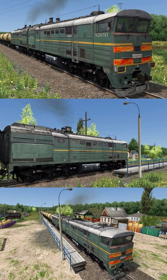 2ТЭ10М 3438 тепловоз для Train Simulator 2015