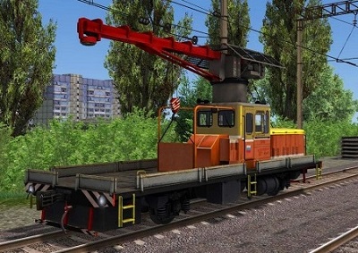 ДГКу-4896 дрезина для Train Simulator 2015
