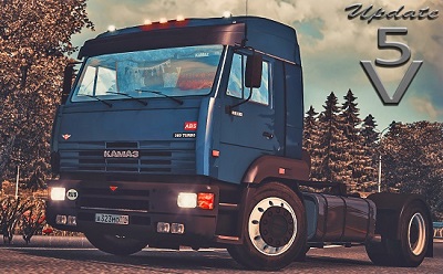 Камаз 5460 V.5 1.19 грузовик для Euro Truck Simulator 2