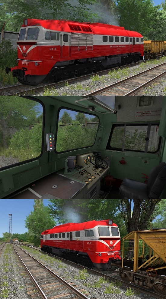 М62 1157 тепловоз для Train Simulator 2015