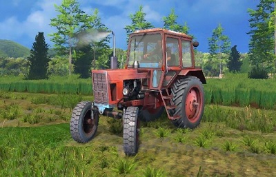 МТЗ 80 красный v2.0 для Farming Simulator 2015 