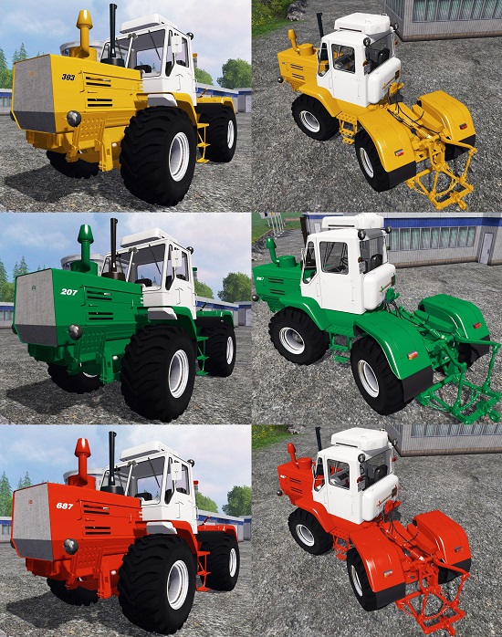 Т-150К 3 цвета для Farming Simulator 2015