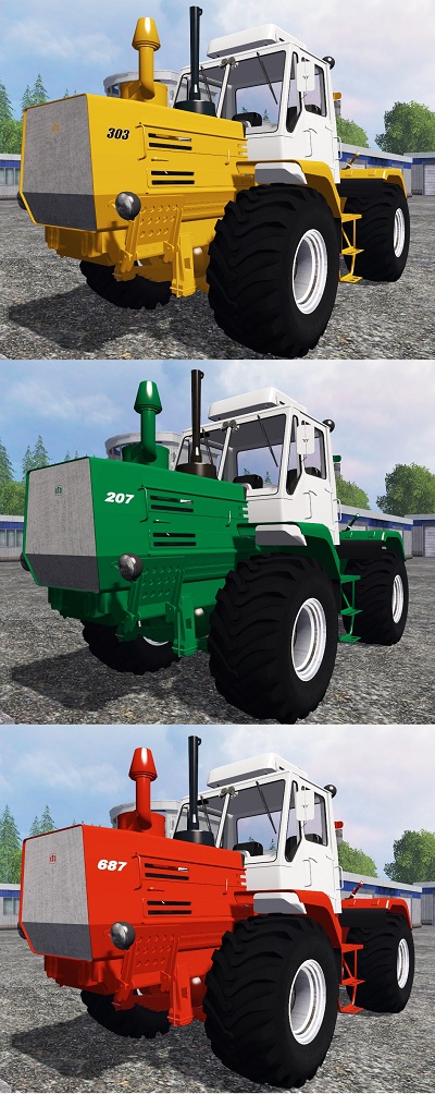 Т-150К 3 цвета для Farming Simulator 2015