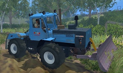 Т 150К с отвалом для Farming Simulator 2015