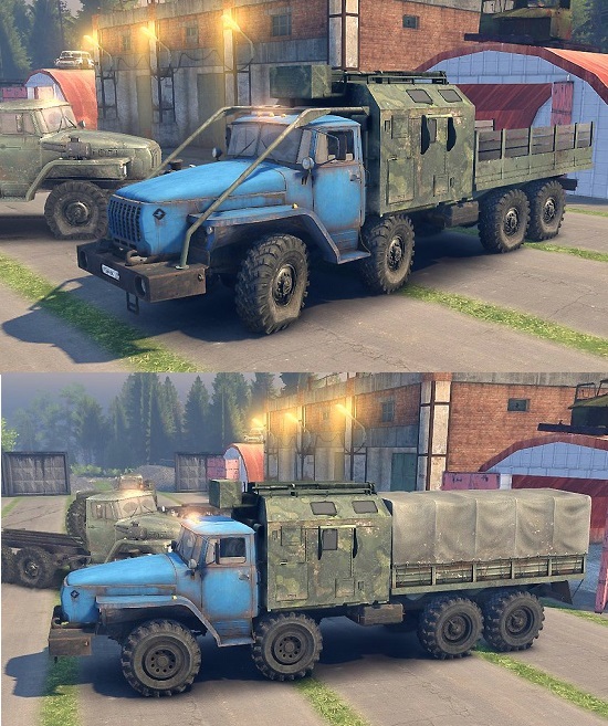 Урал 6614 v4 для Spin Tires 13.04.15