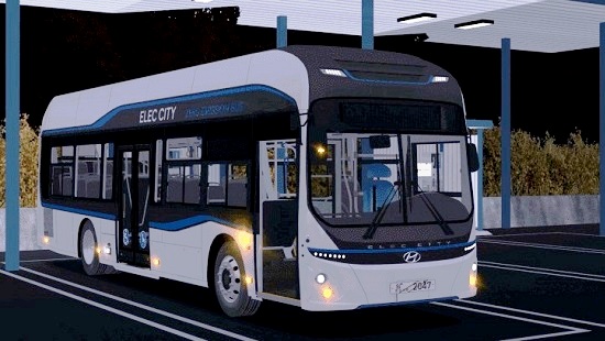 омси 2 мод bus Hyundai Electricity 2022MY (PIEV) omsi 2